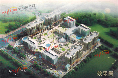 城帝景郦城三室两厅两卫毛坯房出售